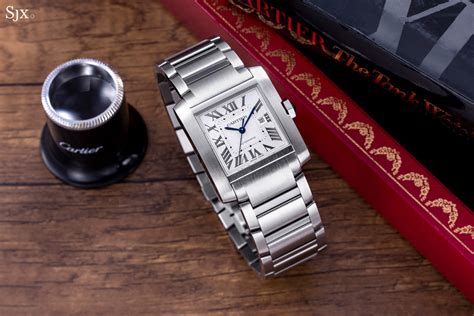 cartier tank automatic watch|authentic cartier tank watch.